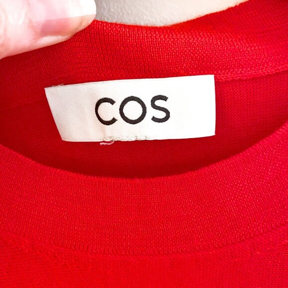 COS Trapeze Merino Wool Sweater, Size Medium - Picture 3 of 5
